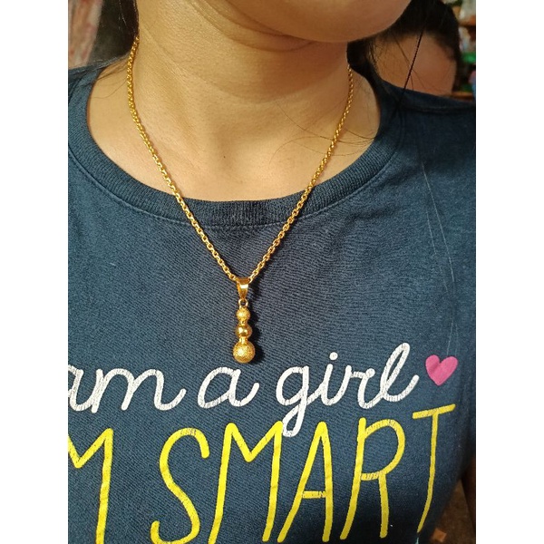 Kalung replika emas 24k kualitas golden,cantik mewah,persis seperti aslinya