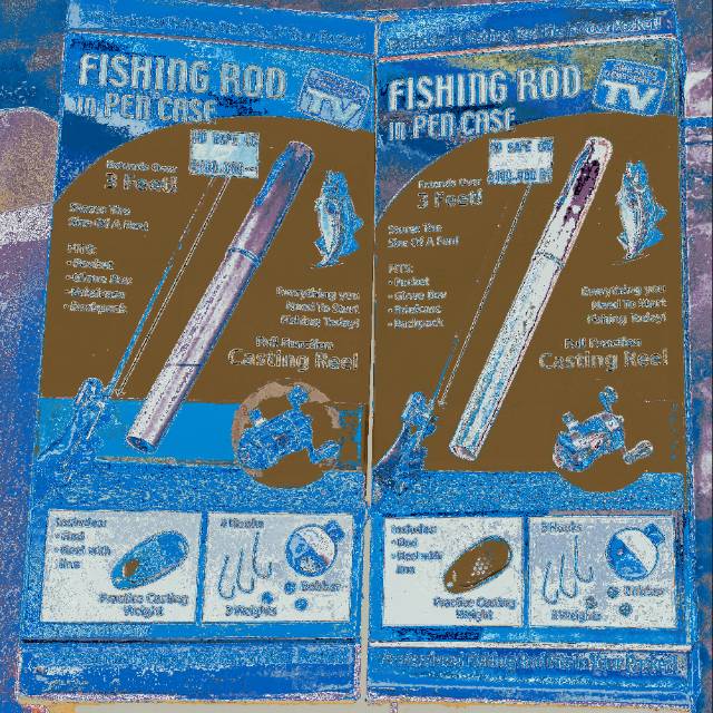 New Fishing rod pen