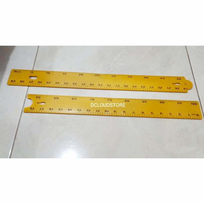 

Murah Penggaris Lurus 1 Meter / 100 Cm Mistar Besar Plastik Kokoh 100Cm Trendi