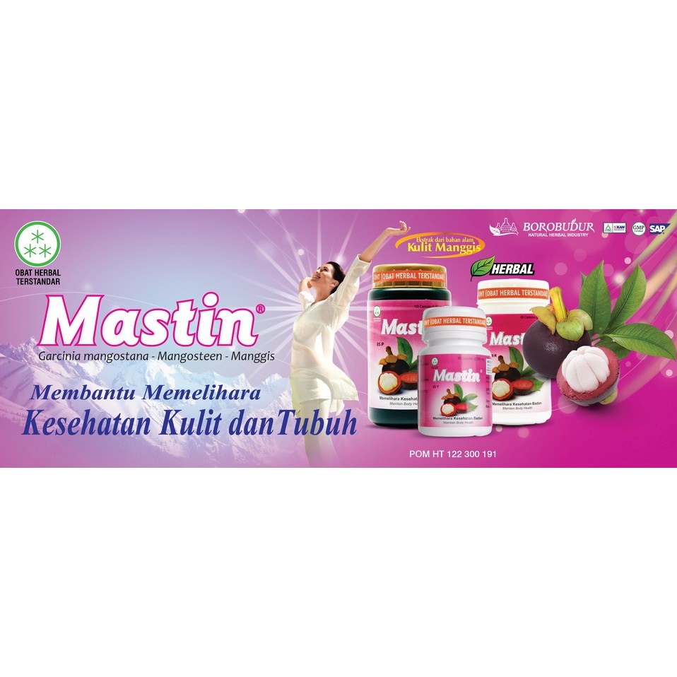 

BY-5654 Mastin 100 Kapsul - Jamu Herbal Ekstrak Kulit Manggis Murah