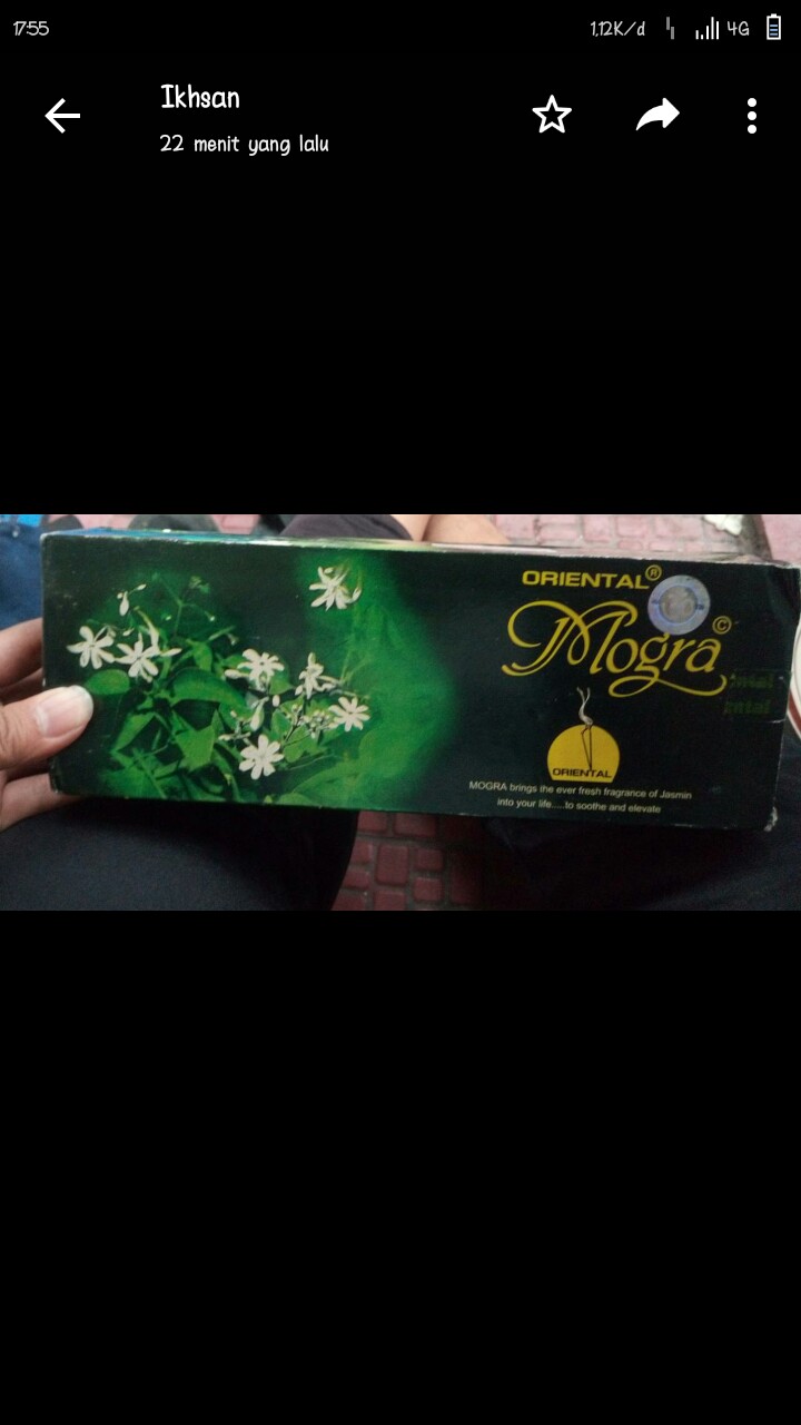 Dupa Mogra Hexa Isi 20 Batang By Darshan India