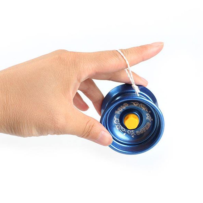 1pc Mainan YoYo Profesional Bahan Aluminum Alloy Untuk Anak