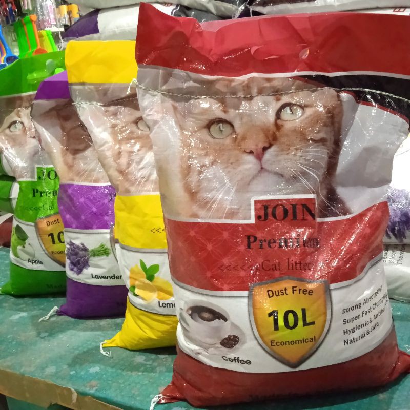 Gojek Pasir Kucing Join Premium 10 ltr Setara Top Cat Litter All Varian