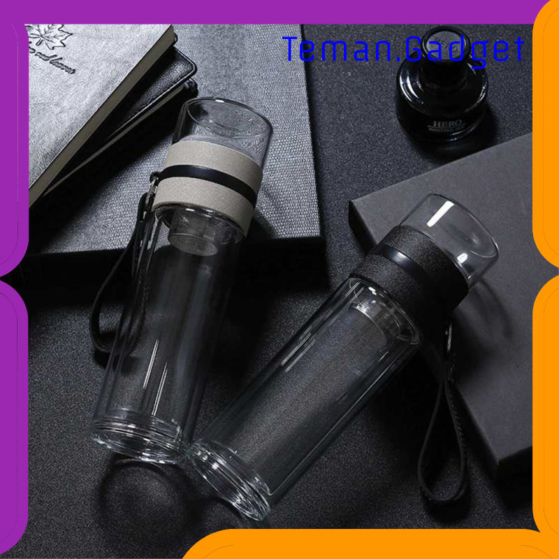 TG-OL043 VOCLEIN BOTOL MINUM PORTABLE TUMBLER TEA SEPARATION CUPS 400ML - VN301
