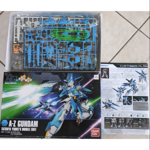 Bandai HG 1/144 - A-Z Gundam