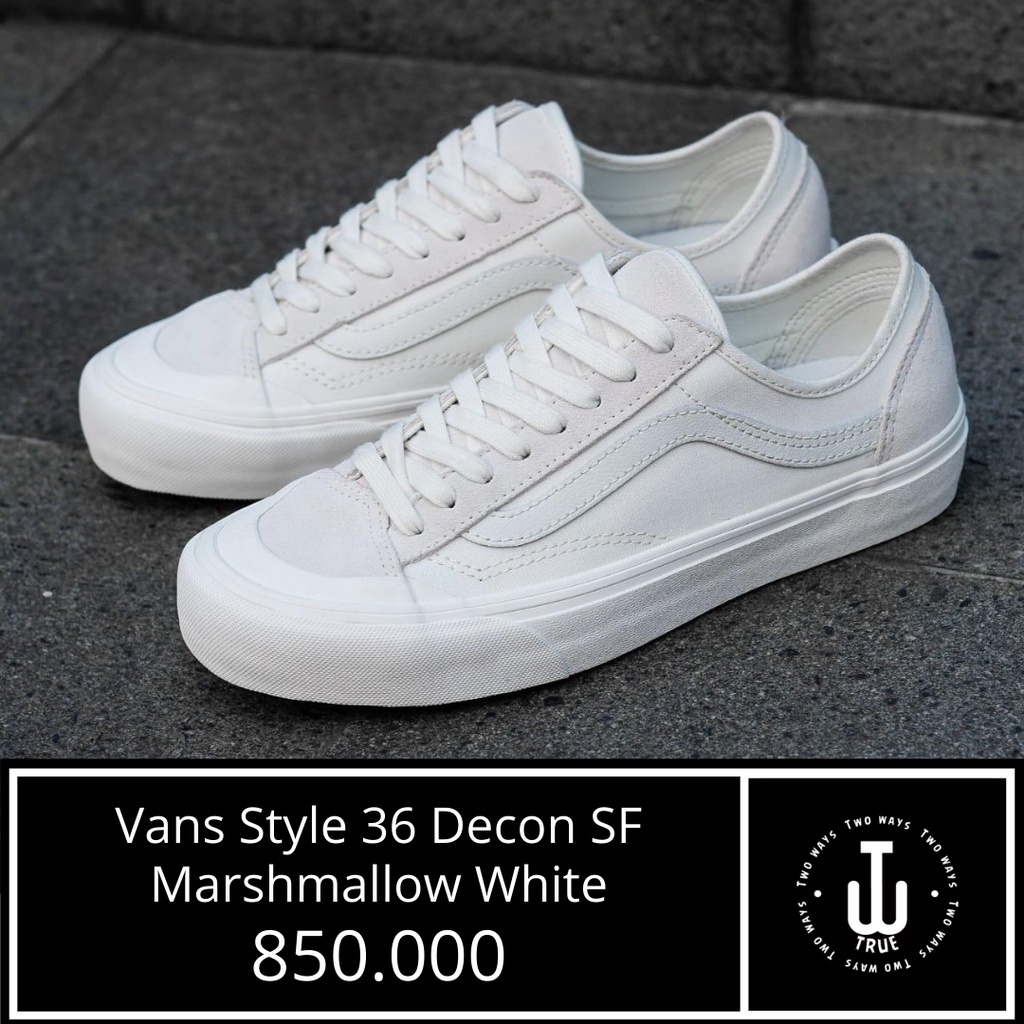 vans style 36 white