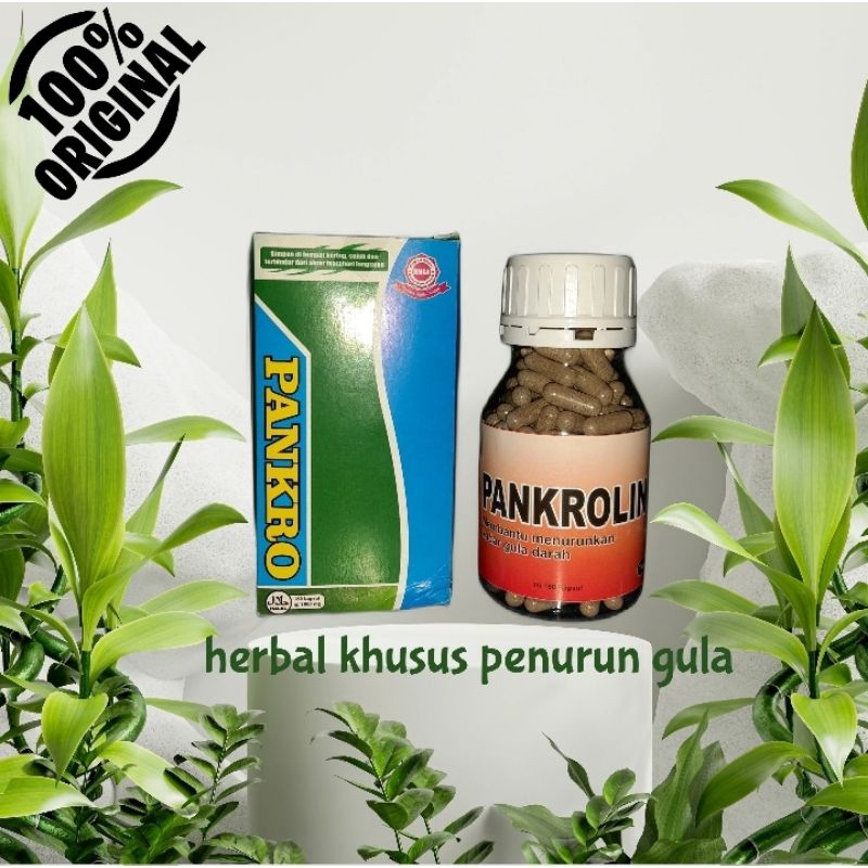 

PANKRO /PANKROLIN" WARNA COKLAT "hanya penurun kadar gula
