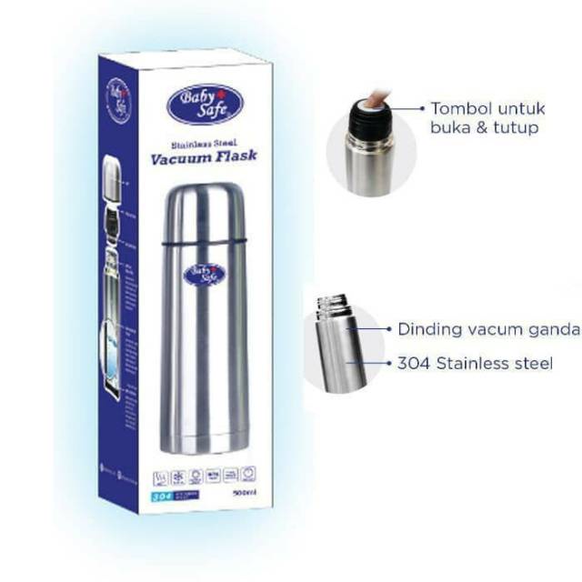 Baby Safe Termos Vacuum Flask | Termos Air Thermos Stainless Steel