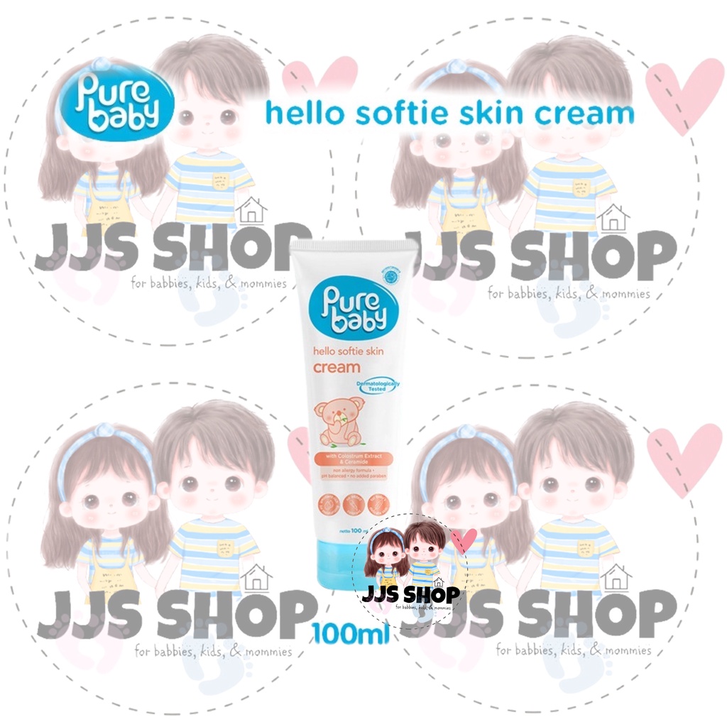 PURE BABY PUREBABY HELLO SOFTIE SKIN CREAM 100ML LOSION BAYI