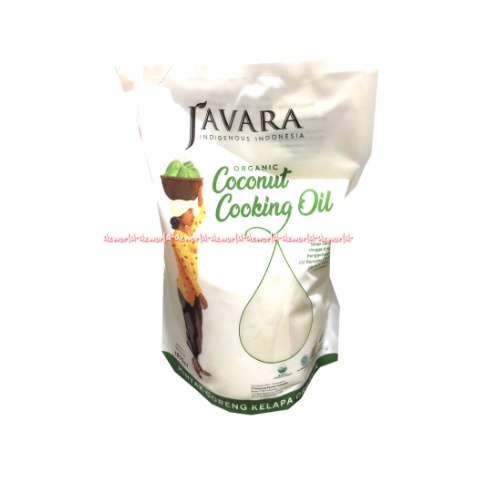 Javara Organic 1.8L Coconut Cooking Oil Minyak Goreng Kelapa Organik Jafara Refill 1.8 liter 1800ml Kemasan Pouch Plastik Java Ra