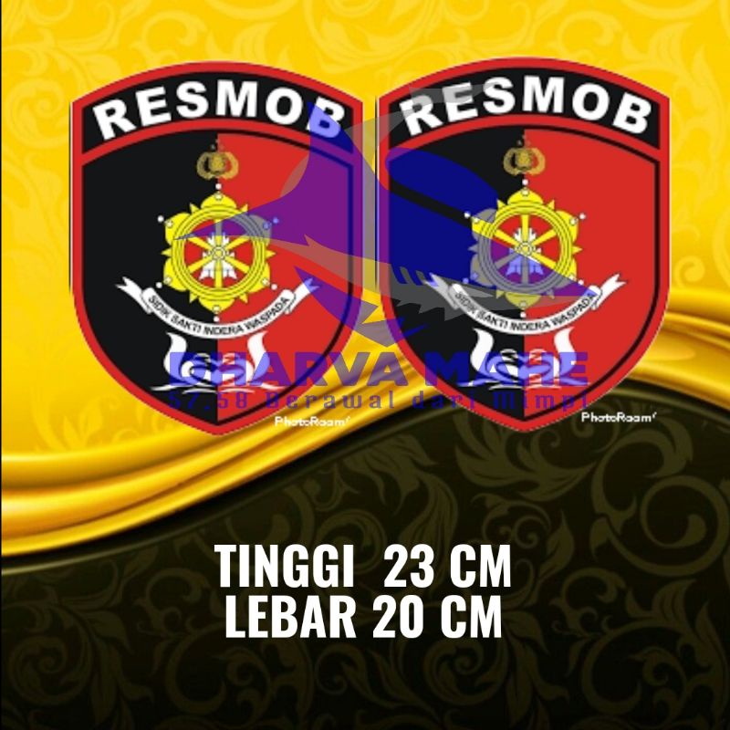 

Resmob, Stiker Resmob, Reserse, reskrim, stiker polisi, Stiker Polri