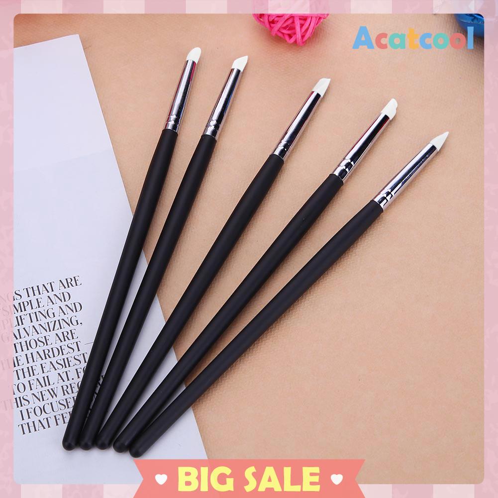 5pcs Pen Brush Untuk Mengukir Tanah Liat / Polymer Clay / Keramik