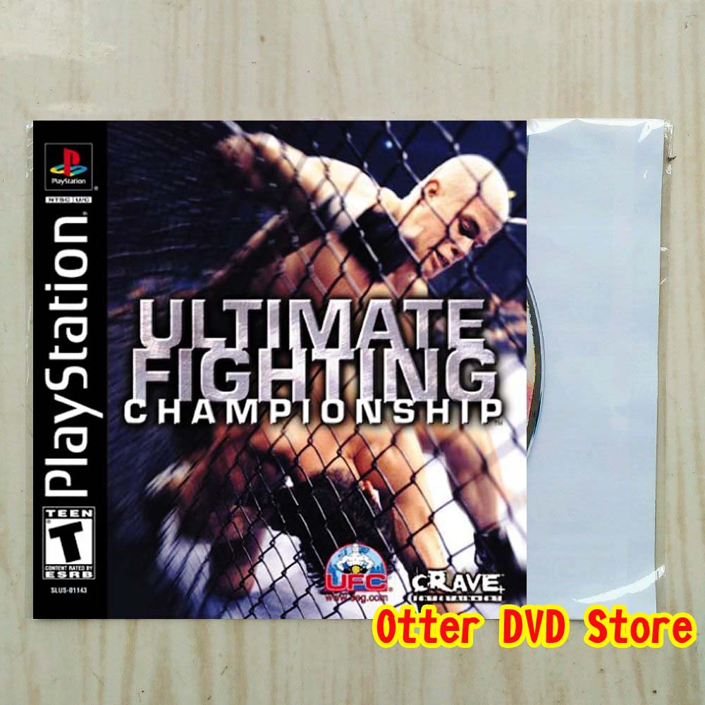 Kaset CD Game Ps1 Ps 1 Ultimate Fighting Championship - UFC