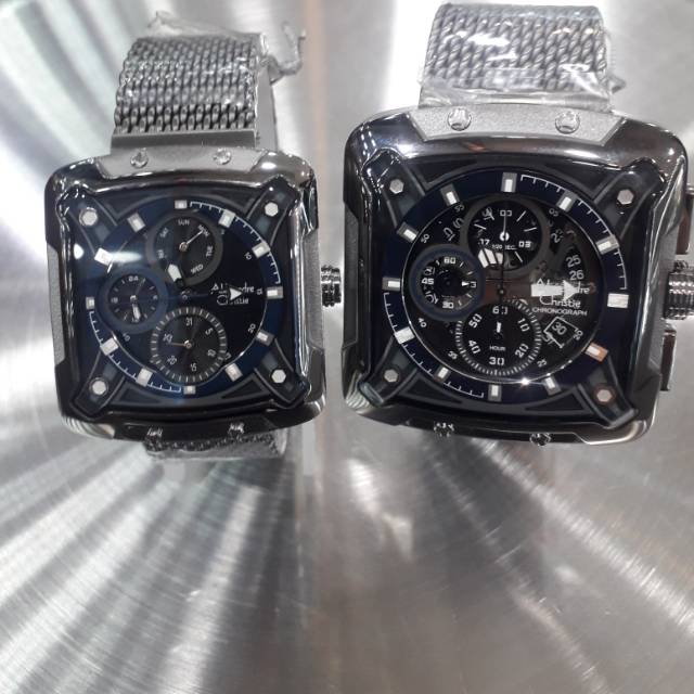 Jam tangan couple ac 3030 grey
