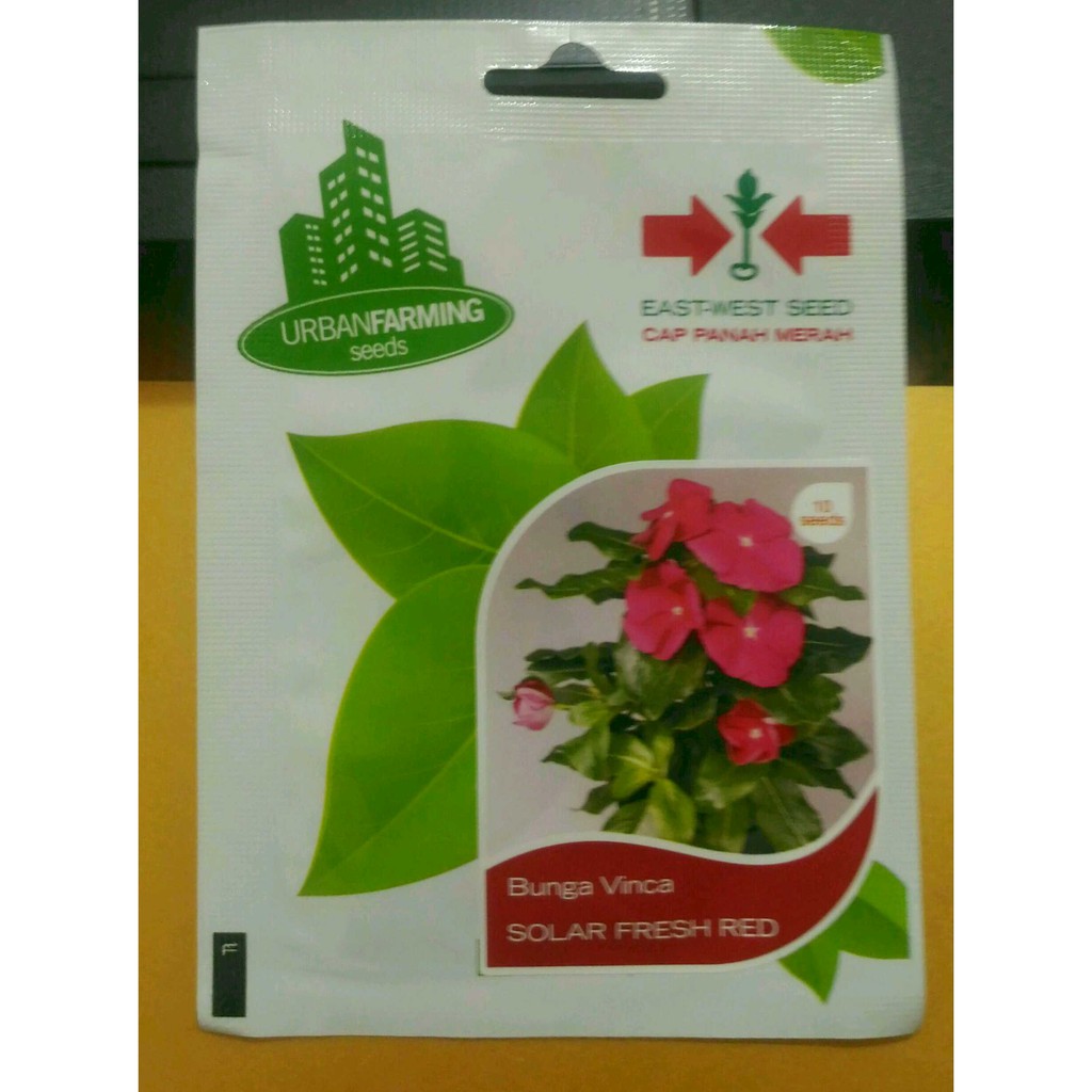 Benih Bunga Vinca SOLAR FRESH RED | Shopee Indonesia