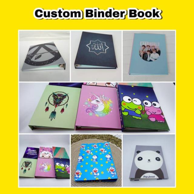 

Custome binder book