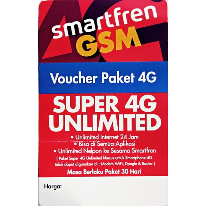 VO SMARTFREN UNLIMITED FUP 1GB