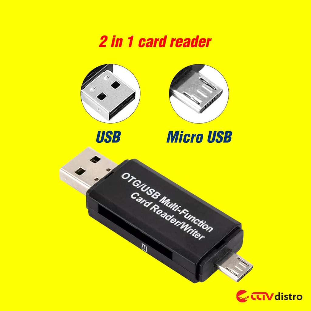 Card Reader USB / Micro USB / SD / Micro SD / TF Adapter Mini OTG