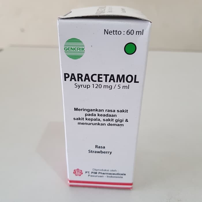 PARACETAMOL SIRUP 60ML NOVA OBAT PENURUN PANAS