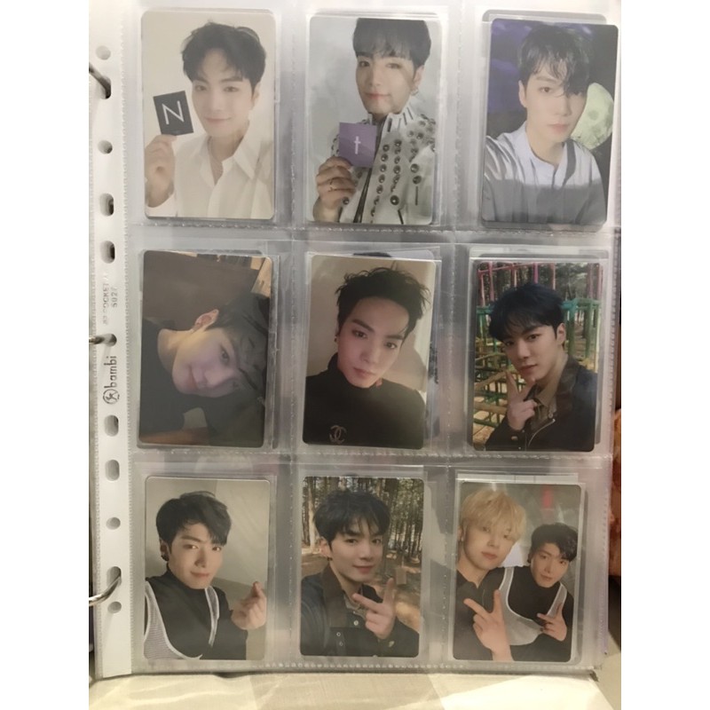 NUEST - PHOTOCARD OFFICIAL PC JR THE NOCTURNE