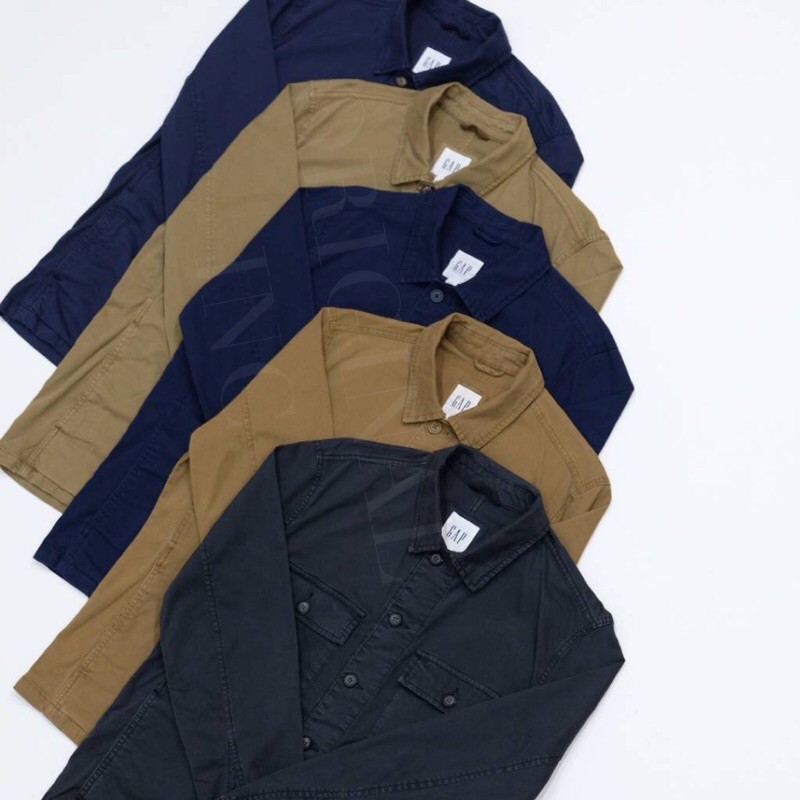 Jaket GAP Original Utility Shirt Jacket UTILITY Shopee Indonesia