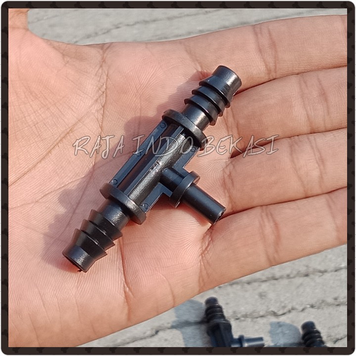 092 Nepel Flat Tee 11 Mm Ke 7 Mm Sprayer Connector Selang 11 Mm To 6 Mm 11x7mm 11x6mm Irigasi