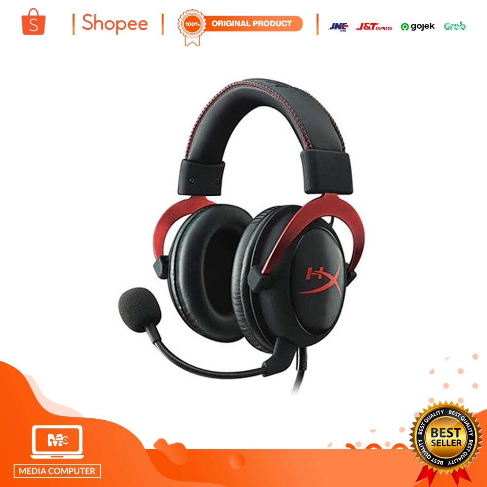 Jual HYPERX Cloud II Gaming Headset RED KHXHSCPRD Shopee Indonesia