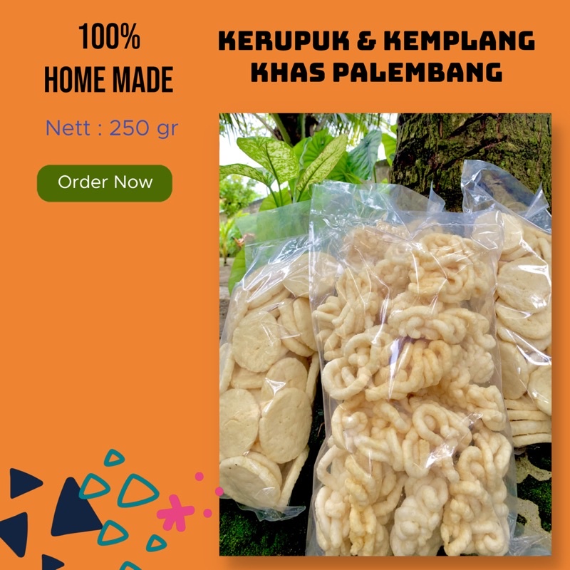 

KERUPUK DAN KEMPLANG IKAN GABUS ASLI PALEMBANG NETTO 250 gr