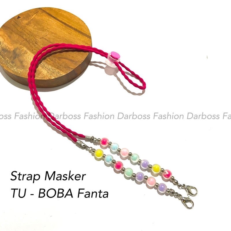 Strap masker Hijab 2in1 / Tali Masker anak dan dewasa / Kalung Masker / Konektor Masker Hijab / Rantai Masker / Rantai kacamata akrilik / strap mask gaya korea / mote doff / grosir strap masker