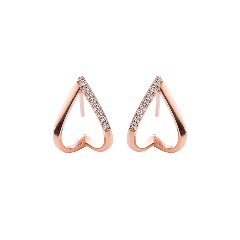 Anting Tusuk Gantung Bahan Sterling Silver 925 Desain Daun Maplebungahati Untuk Wanita