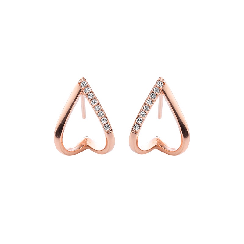 Anting Tusuk Gantung Bahan Sterling Silver 925 Desain Daun Maplebungahati Untuk Wanita