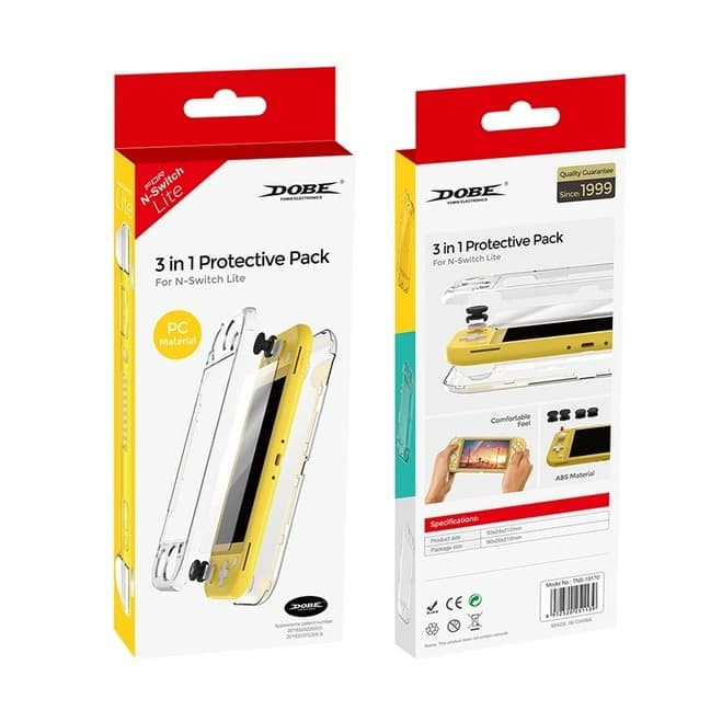 Nintendo Switch Lite Dobe 3 in 1 Protective Pack TNS-19170