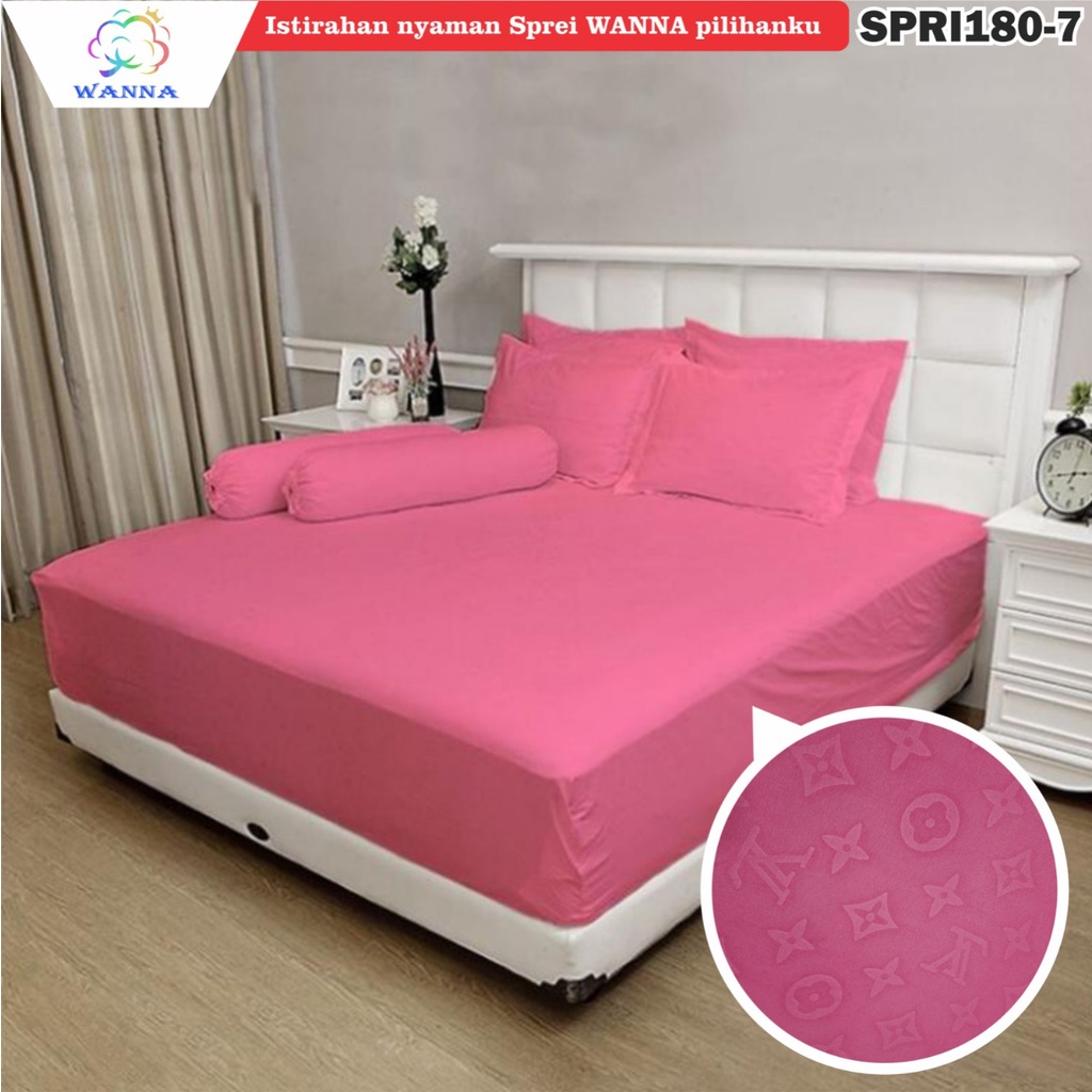 Seprai King Polos Ukuran 200cm x 200cm Seprai Homemade Polos Anti Luntur -FH8