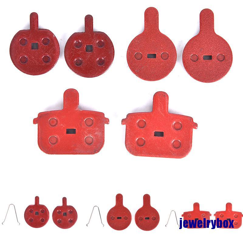 (Jewelrybox) 1 Pasang Kampas Rem Sepeda Mtb Bahan Tembaga
