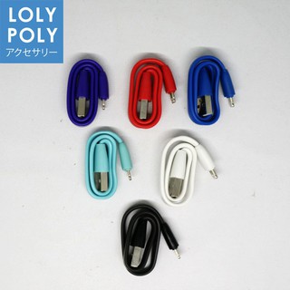 Jual Lolypoly Kabel Data USB Lightning / Android / Type C 20cm