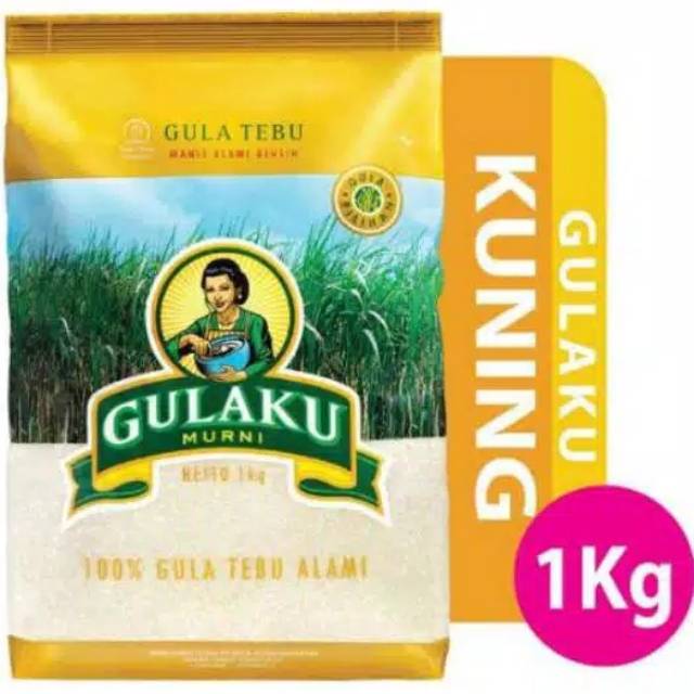 

GULAKU MURNI KUNING 1KG GULA PUTIH GULA PASIR GULA KRISTAL | 100% ORIGINAL GULA TEBU KRISTAL PILIHAN