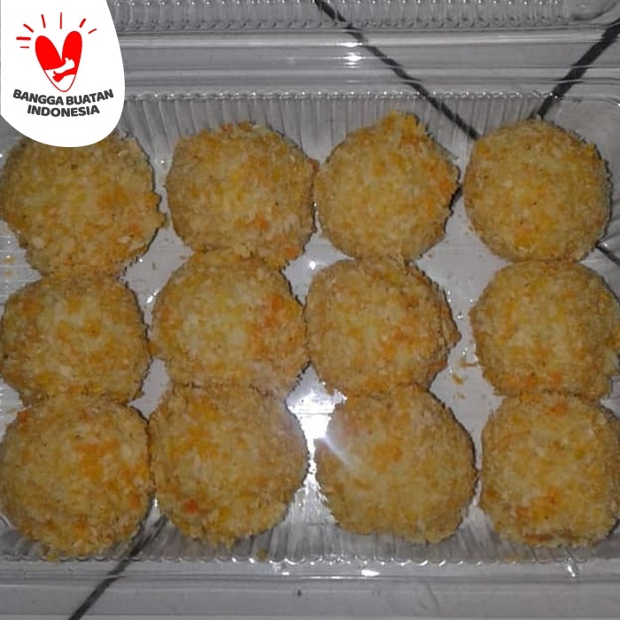 

Bola-bola Pisang Lumer Frozen/Siap goreng/ isi 12