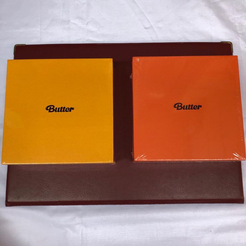 BTS BUTTER, ALBUM ONLY CREAMY, MESSAGE SUGA, OT7 PC, PEACHES SEALED MURAH BAGUS