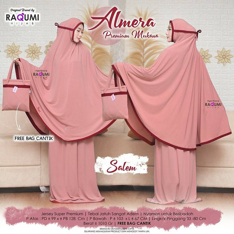 Mukena Almera ori by raqumi hijab
