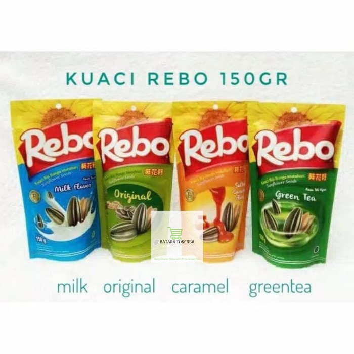 

Rebo Kuaci 150gr DAPAT 4 (Varian Random)