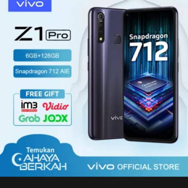 Vivo Z1 pro 6/128GB Qualcomm Snapdragon 712 AIE 5000mAH fast charging