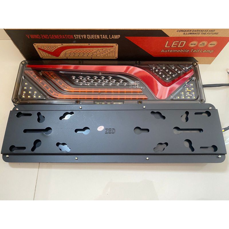 Stop Lamp lampu truk belakang 24 volt model V New 46cm
