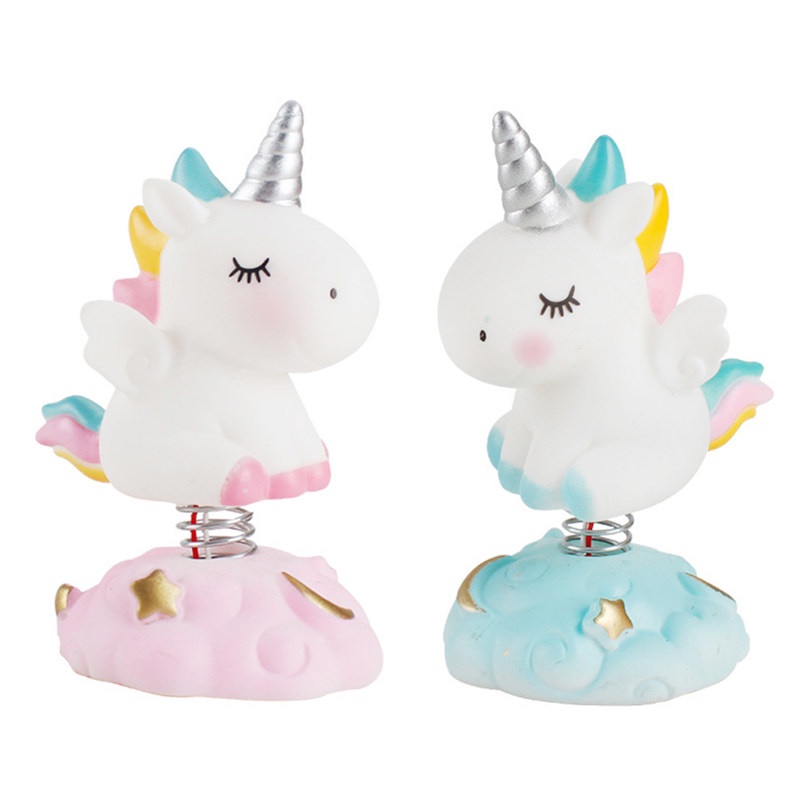 Topper Kue Desain Unicorn 1st Untuk Dekorasi Pesta Ulang Tahun Anak Perempuan