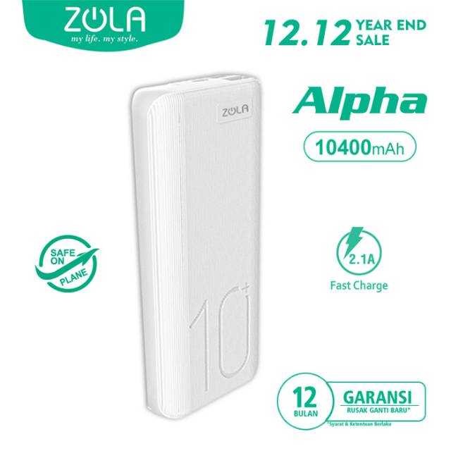 Zola PowerBank 10400 mAh