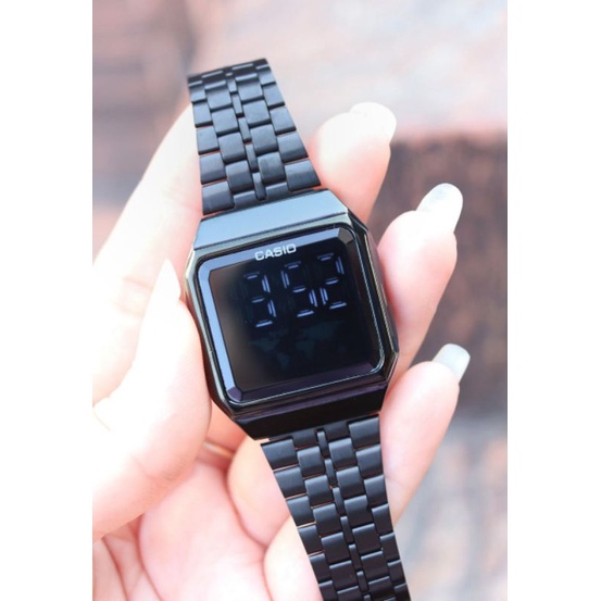 (best seller) jam tangan wanita Casio touch screen gambar peta