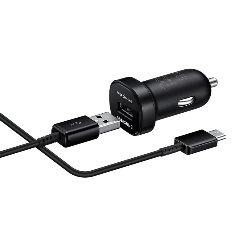 ORIGINAL SAMSUNG Fast Charge Car Charger Mini Type-C cable