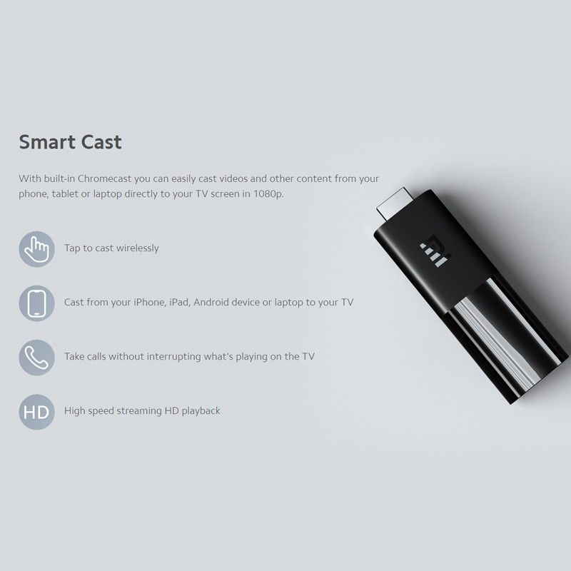 XIAOMI MI TV STICK MI-STICK INTERNET UNLIMITED SMART ANDROID TELEVISI STREAMING JARINGAN LANCAR ORI