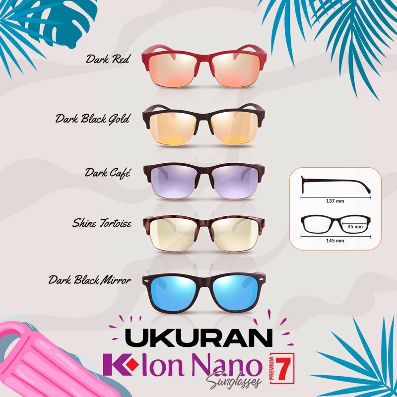 K-ION NANO, K ION NANO, KION NANO PREMIUM 7 SUNGLASSES ORIGINAL MEMBER