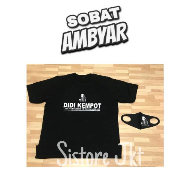 Kaos Didi Kempot Lagu Lagu Karya Didi Kempot + Masker Scuba