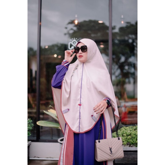 SET GAMIS AULIA QAMEELA DARK VIOLET